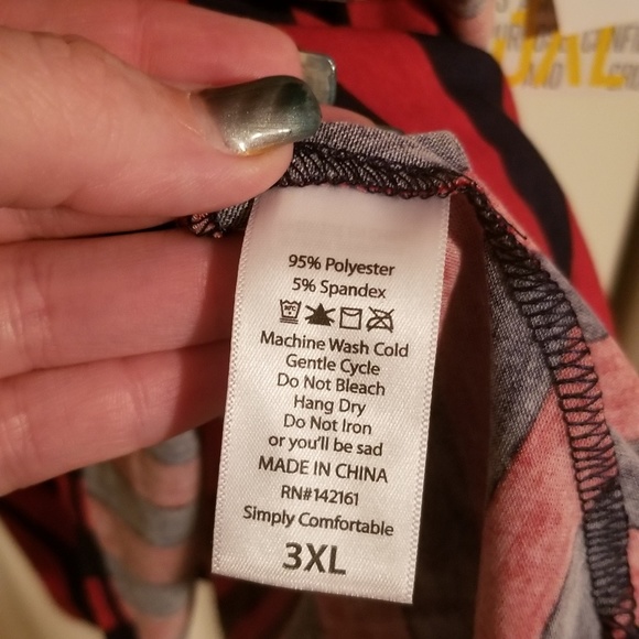NWT LuLaRoe 3X Georgia - Picture 6 of 6